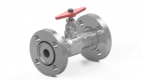 Клапан запорный Dn50 Pn16 фланцевый 12Х18Н10Т 15нж52нж