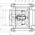 Клапан обратный тарельчатый Dn100 Pn16 08Х18Н10Т